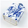 Image 10 : PORCELAIN BLUE WHITE TEA CADDY - ASIAN MOTIF ART