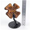 Image 11 : HAND CRAFTED GOOD LUCK 4 LEAF CLOVER SCULPTURE