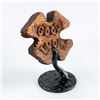 Image 2 : HAND CRAFTED GOOD LUCK 4 LEAF CLOVER SCULPTURE
