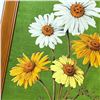 Image 2 : VTG 1960’S-70’S MID-CENTURY FABRIC DAISIES WALL ART