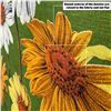 Image 4 : VTG 1960’S-70’S MID-CENTURY FABRIC DAISIES WALL ART