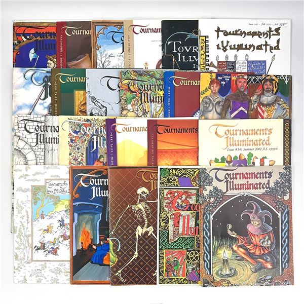 22 TOURNAMENTS ILLUMINATED SOCIETY MAGAZINES