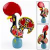 Image 1 : ROOSTER OF BARCELOS FOLK ART FIGURINE SCULPTURE