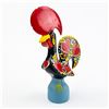 Image 8 : ROOSTER OF BARCELOS FOLK ART FIGURINE SCULPTURE