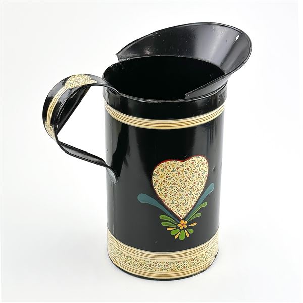 VTG SIMONS MFG CO GALLON PITCHER MEASURING TIN