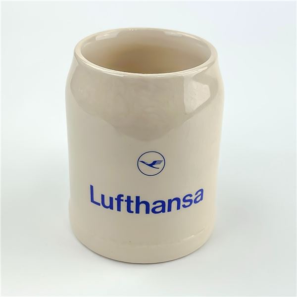 LUFTHANSA AIRLINES STONEWARE BEER STEIN MUG
