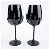 Image 4 : SKELETON HAND STEMMED WINE GLASSES HALLOWEEN