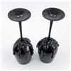 Image 6 : SKELETON HAND STEMMED WINE GLASSES HALLOWEEN