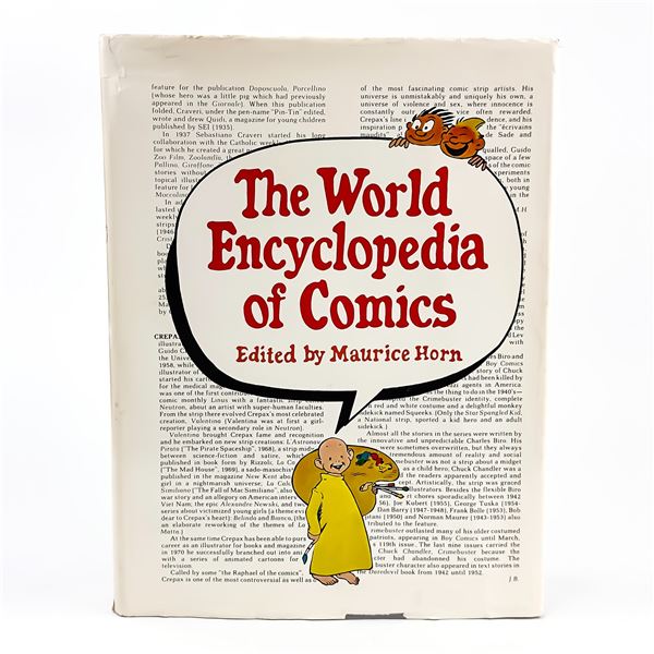 WORLD ENCYCLOPEDIA OF COMICS - HARDCOVER BOOK