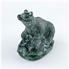 Image 3 : VINTAGE JOLIN SOAPSTONE BEAR CARVING SCULPTURE