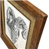 Image 4 : VTG ’83 ORIGINAL BIGHORN SHEEP PENCIL ILLUSTRATION