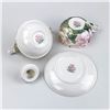Image 7 : STECHCOL GRACIE CHINA TEA POT SET FOR ONE - PEONY