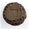 Image 7 : GLAZED CLAY POTTERY PAPERWEIGHT HOLDER - SIGNED