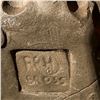 Image 8 : GLAZED CLAY POTTERY PAPERWEIGHT HOLDER - SIGNED