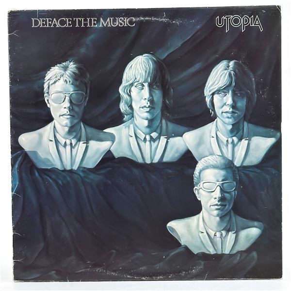 UTOPIA - DEFACE THE MUSIC - VINYL LP RECORD ALBUM
