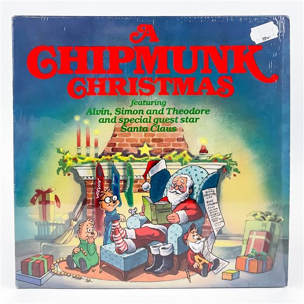 ALVIN & THE CHIPMUNKS - A CHIPMUNK CHRISTMAS - LP