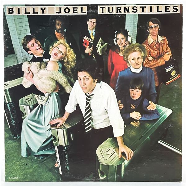BILLY JOEL - TURNSTILES - VINYL LP RECORD ALBUM