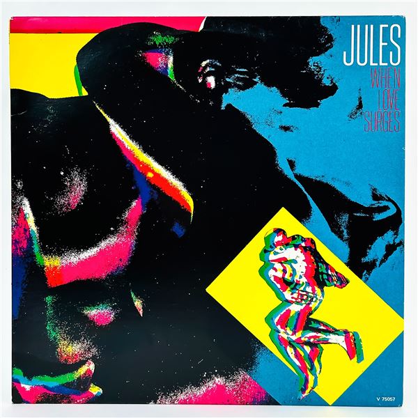 JULES SHEAR - WHEN LOVE SURGES - VINYL LP RECORD