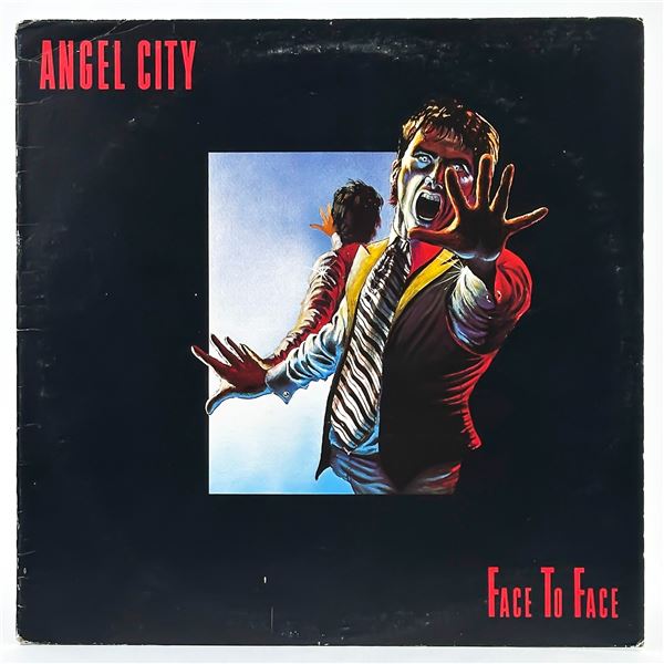 ANGEL CITY - FACE TO FACE - VINYL LP RECORD ALBUM