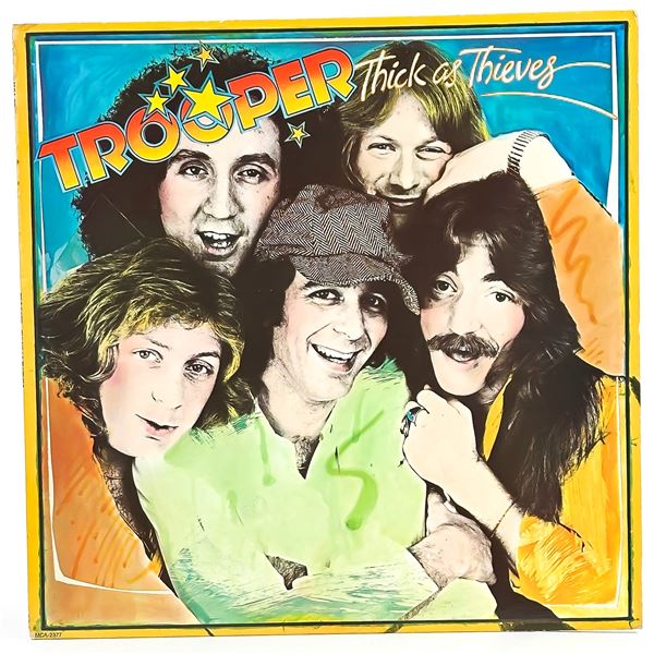 TROOPER - THICK AS THIEVES - VINYL LP RECORD ALBUM