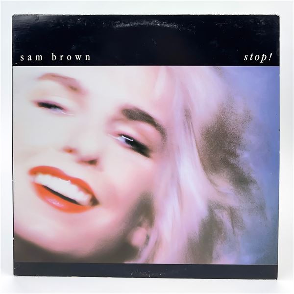 SAM BROWN - STOP! - VINYL LP RECORD ALBUM
