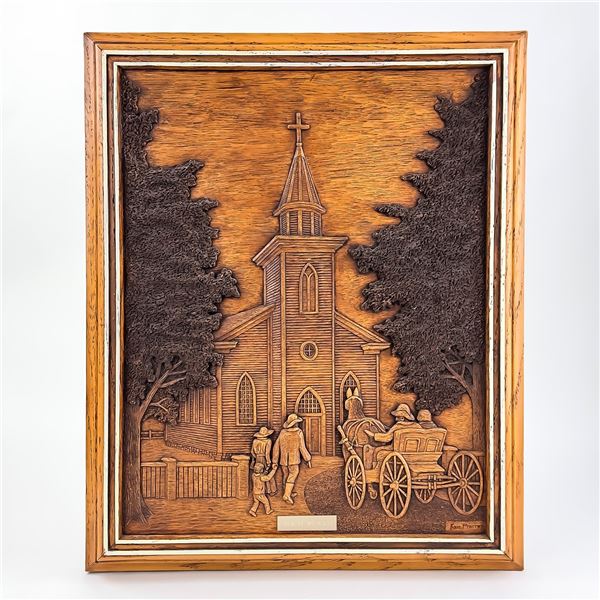 VTG KIM MURRAY SUNDAY MORNING CHURCH CARVING