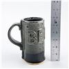 Image 9 : HAND CRAFTED STONEWARE POTTERY BEER MUG STEIN
