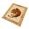 Image 3 : VINTAGE SQUIRREL NEEDLEPOINT CROSS STITCH PICTURE