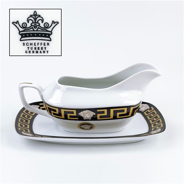 SCHEFFER DA VINCI COLLECTION MEDUSA GRAVY BOAT