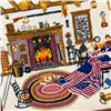 Image 2 : CHARLES WYSOCKI QUILTMAKERS CREWEL EMBROIDERY