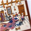 Image 3 : CHARLES WYSOCKI QUILTMAKERS CREWEL EMBROIDERY