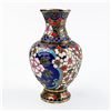 Image 6 : VINTAGE METAL CLOISONNE ENAMEL FLOWER BUD VASE