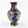 Image 8 : VINTAGE METAL CLOISONNE ENAMEL FLOWER BUD VASE