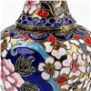 Image 9 : VINTAGE METAL CLOISONNE ENAMEL FLOWER BUD VASE