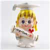 Image 1 : VTG LEFTON COLLEGE FUND COIN PIGGY BANK FIGURINE