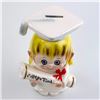Image 8 : VTG LEFTON COLLEGE FUND COIN PIGGY BANK FIGURINE
