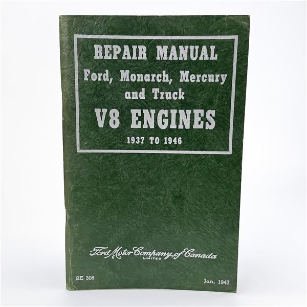 37-’46 FORD MONARCH MERCURY & TRUCK V8 ENGINES