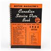 Image 1 : 1953 MOTOR MAGAZINE CANADIAN SERVICE DATA BOOK