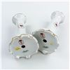 Image 6 : LIMOGES CASTEL FRANCE CANDLESTICKS & SHELL DISH