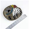 Image 6 : HAND PAINTED STONE - INDIGENOUS ARTISTIC MOTIFS