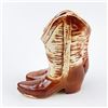 Image 4 : 50’S ERA MCCOY POTTERY COWBOY BOOT VASE PLANTER