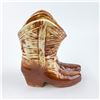 Image 8 : 50’S ERA MCCOY POTTERY COWBOY BOOT VASE PLANTER