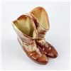 Image 9 : 50’S ERA MCCOY POTTERY COWBOY BOOT VASE PLANTER