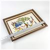 Image 4 : FRAMED LOVE/JOY NEEDLECRAFT WALL DECOR PICTURE
