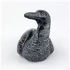Image 6 : VINTAGE AARDIK FAUX SOAPSTONE LOON SCULPTURE