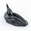 Image 8 : VINTAGE AARDIK FAUX SOAPSTONE LOON SCULPTURE