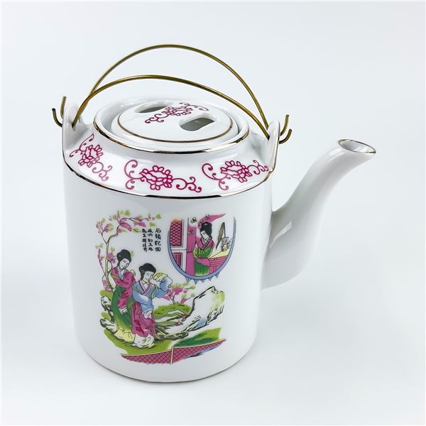 VTG SP CERAMICS TEAPOT - GEISHA GIRLS ASIAN DESIGN