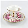 Image 2 : VTG PARAGON BONE CHINA ORCHIDS TEACUP & SAUCER