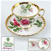 Image 1 : VTG ADDERLEY BONE CHINA MONIQUE TEACUP SAUCER