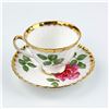 Image 3 : VTG ADDERLEY BONE CHINA MONIQUE TEACUP SAUCER